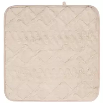 Коврик для туалета Swensa Warm 50x50 см цвет бежевый