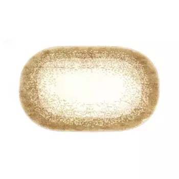 Коврик для ванной Bath Plus Фокус 60x90 см цвет бежевый