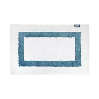 Коврик для ванной Fixsen Presto 50x80 см цвет бело-голубой