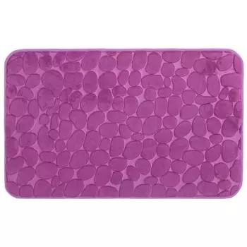 Коврик для ванной Grampus 80х50 см цвет фиолетовый