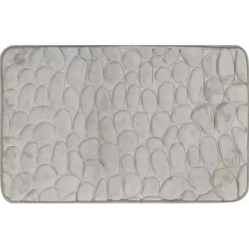 Коврик для ванной Grampus 80x50 см цвет серый