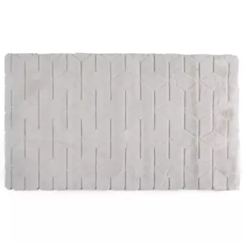 Коврик для ванной комнаты Fixsen Diamont 70x120 см цвет бежевый