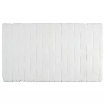 Коврик для ванной комнаты Fixsen Diamont 70x120 см цвет белый