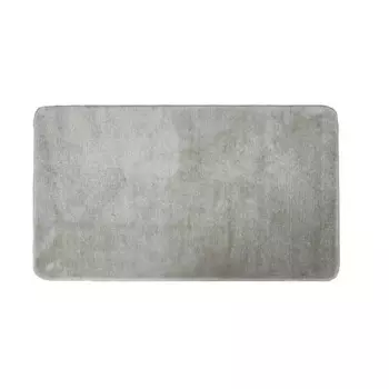 Коврик для ванной комнаты и туалета Swensa Presto 50x80 см цвет темно-серый