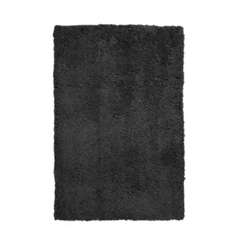 Коврик для ванной Lemer Loveg 50x80 см цвет черный