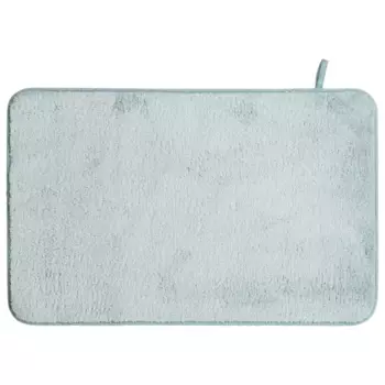 Коврик для ванной Swensa Ping 50x80 см цвет голубой