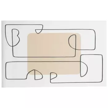 Коврик для ванной Swensa Two 50x80 см цвет бело-бежевый