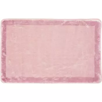 Коврик для ванной Vidage Кашемир №5 50x80 см цвет розовый