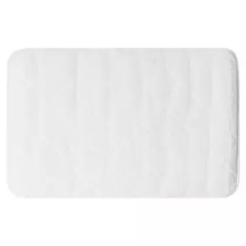Коврик для ванной Vidage Ларго 50x80 см цвет белый