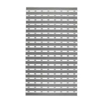 Коврик для ванной Zenfort Идеал противоскользящий 38x69 см цвет серый