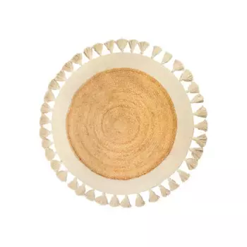 Коврик для ванной Zenfort Sunny 90 см цвет бело-бежевый