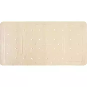 Коврик для ванной Bacchetta противоскользящий 36x71 см цвет бежевый