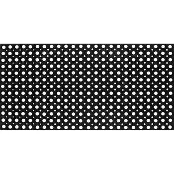 Коврик Inspire Flavio 50x100 см резина цвет чёрный