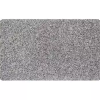 Коврик Флорт Офис 49x80 см полипропилен цвет серый
