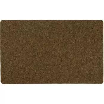 Коврик Флорт Офис 49x80 см полипропилен цвет тёмно-коричневый