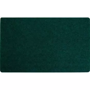 Коврик Флорт «Офис», 49x80 см, полипропилен, цвет зелёный