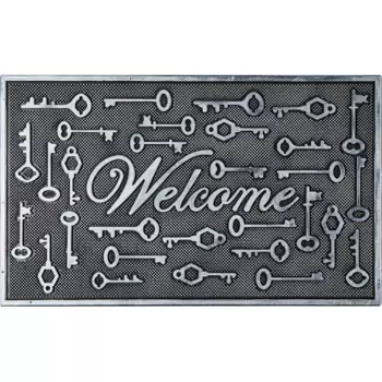 Коврик Inspire для улицы резина ARARAS 45x75 см цвет черный