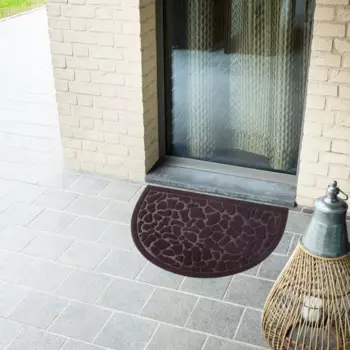 Коврик Inspire HR Lenzo 40x60 см резина цвет темно-коричневый