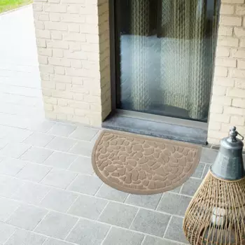 Коврик Inspire HR Lenzo 40x60 см резина цвет бежевый