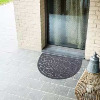 Коврик Inspire HR Lenzo 40x60 см резина цвет темно-серый