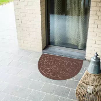 Коврик Inspire HR Lenzo 40x60 см резина цвет коричневый