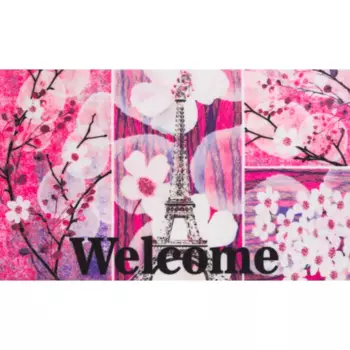 Коврик Inspire Layan Pink 45x75 см полипропилен цвет розовый