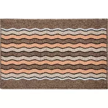 Коврик «Jesolo», 40x60 см, полипропилен, цвет коричневый