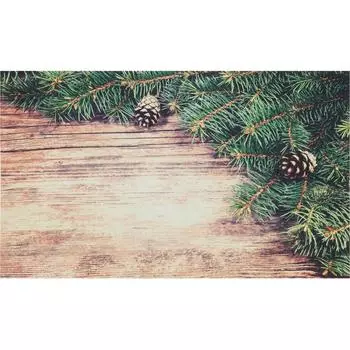 Коврик придверный «Deco New Year» резина 45х75 см