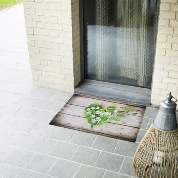 Коврик придверный Inspire Resur Heart резина 45x75 см