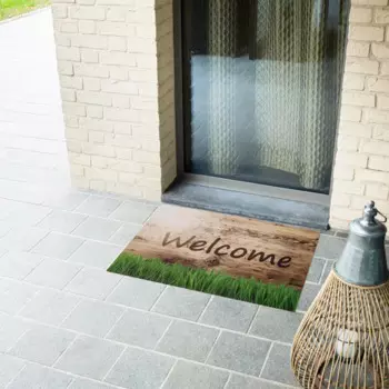 Коврик придверный Inspire Resur WLM B резина 45x75 см