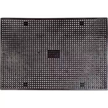 Коврик придверный «Травка Princess» полиэтилен 40х60 см цвет коричневый