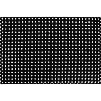 Коврик ячеистый 100x150 см резина цвет чёрный