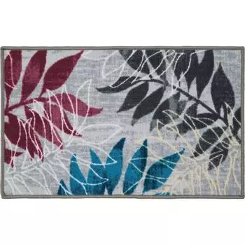 Коврик «Стелла» 113965, 50х80 см, нейлон, цвет серый