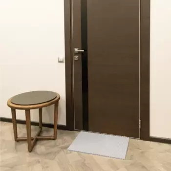 Коврик универсальный Evaline Соты 60x76 см цвет светло-серый