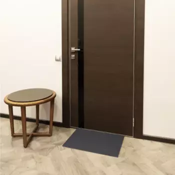 Коврик универсальный Evaline Соты 76x120 см цвет темно-серый