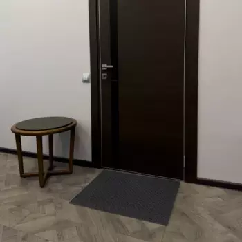 Коврик универсальный Капелька 58x73 см цвет серый