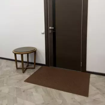 Коврик универсальный Капелька 75x120 см цвет коричневый