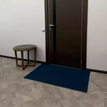 Коврик универсальный Капелька 75x120 см цвет темно-синий