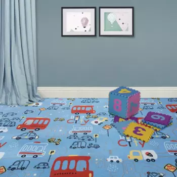 Ковровое покрытие тафтинговый «Фучино 50» 2.5 м цвет разноцветный