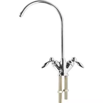 Кран для чистой воды Гейзер №7 двойной