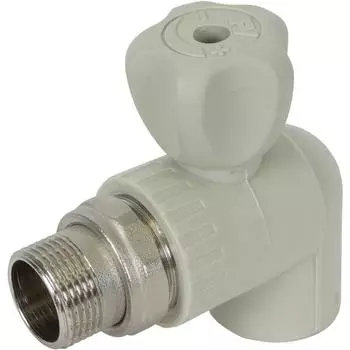 Кран для радиатора FV-PLAST угловой 25x3/4", полипропилен A315025000