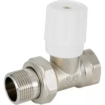 Кран для радиатора прямой 3/4"