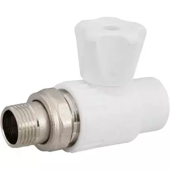 Кран для радиатора прямой Valfex 20x1/2" полипропилен