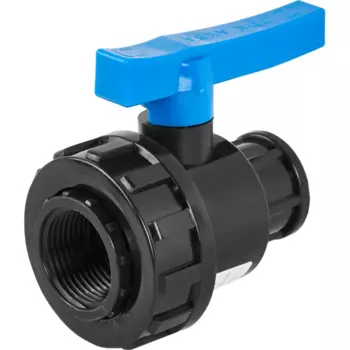 Кран ПНД Политэк 1"x3/4" внутренняя резьба