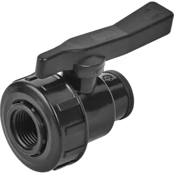 Кран ПНД внутренняя резьба 1/2", полипропилен