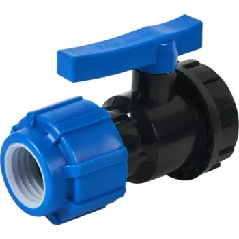 Кран разъемный ПНД Политэк 32x1" внутренняя резьба