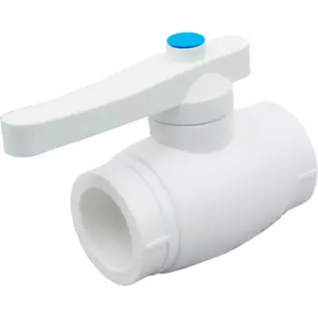Кран шаровой RTP 32 мм стандартный проход полипропилен