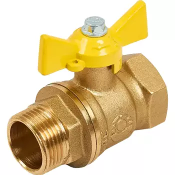 Кран шаровой для газа 3/4" внутренняя-наружная резьба