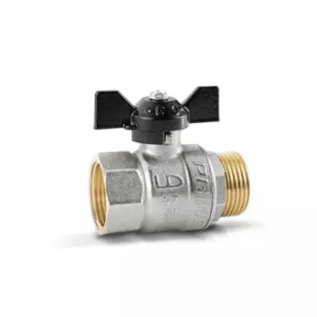 Кран шаровой LD Pride 1" наружная-внутренняя резьба ручка бабочка