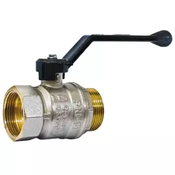 Кран шаровой LD Pride плоский 1" наружная-внутренняя резьба полнопроходной